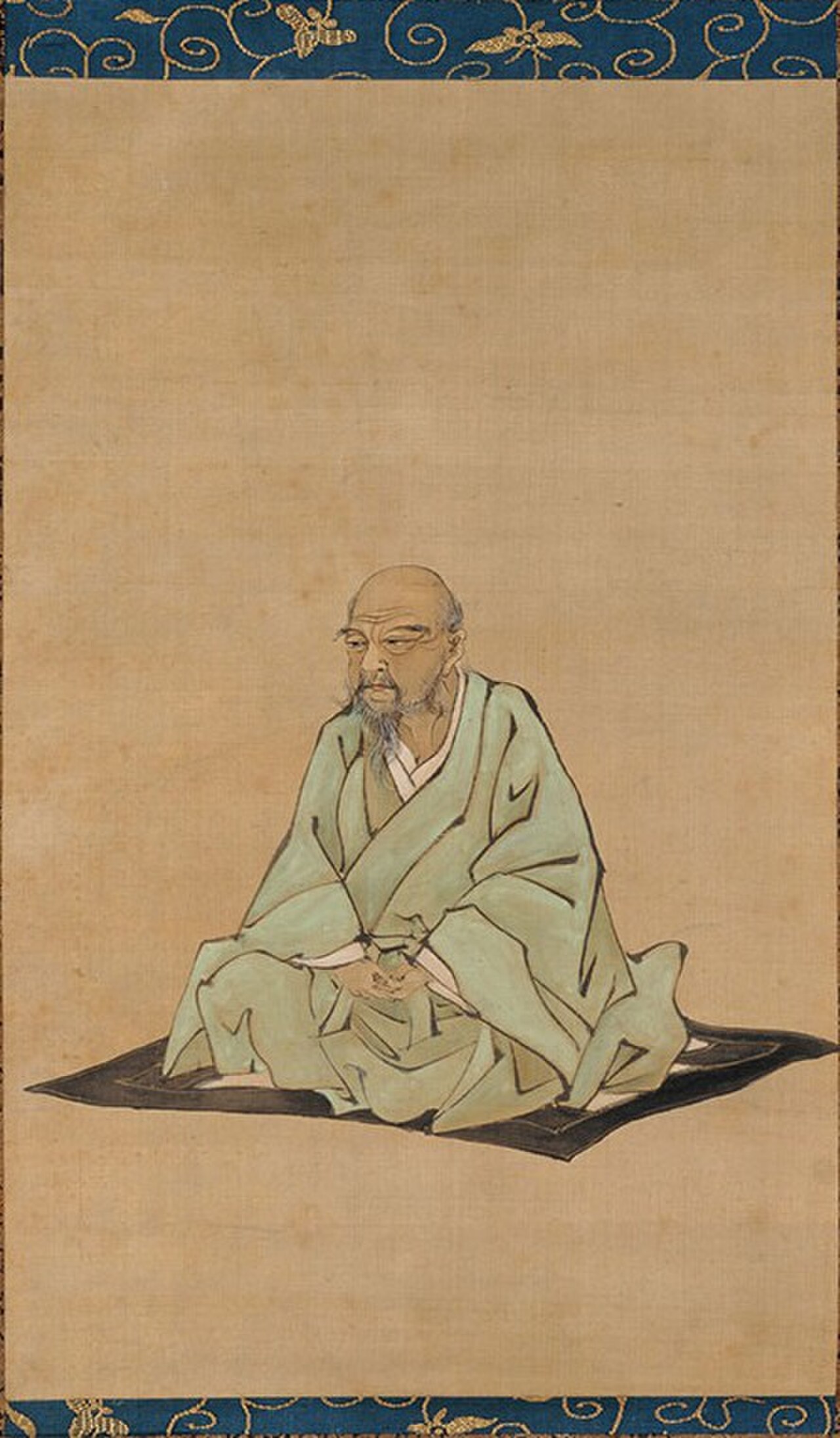 伊藤若冲の肖像
