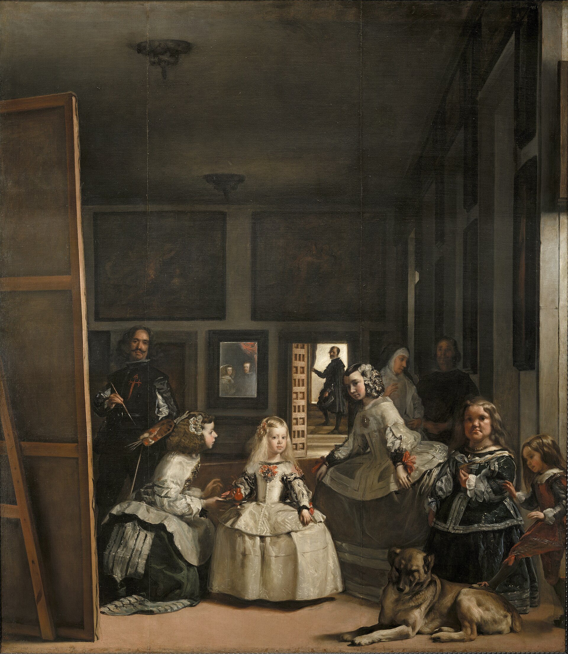 ディエゴ・ベラスケス『ラス・メニーナス』1656年、プラド美術館蔵