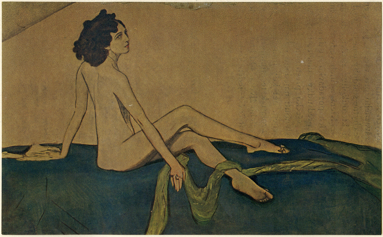 ダンサー、イダ・ルビンシュタイン。『ボレロ』は彼女の依頼で作られた（ヴァレンティン・セローフ画、1910年）
