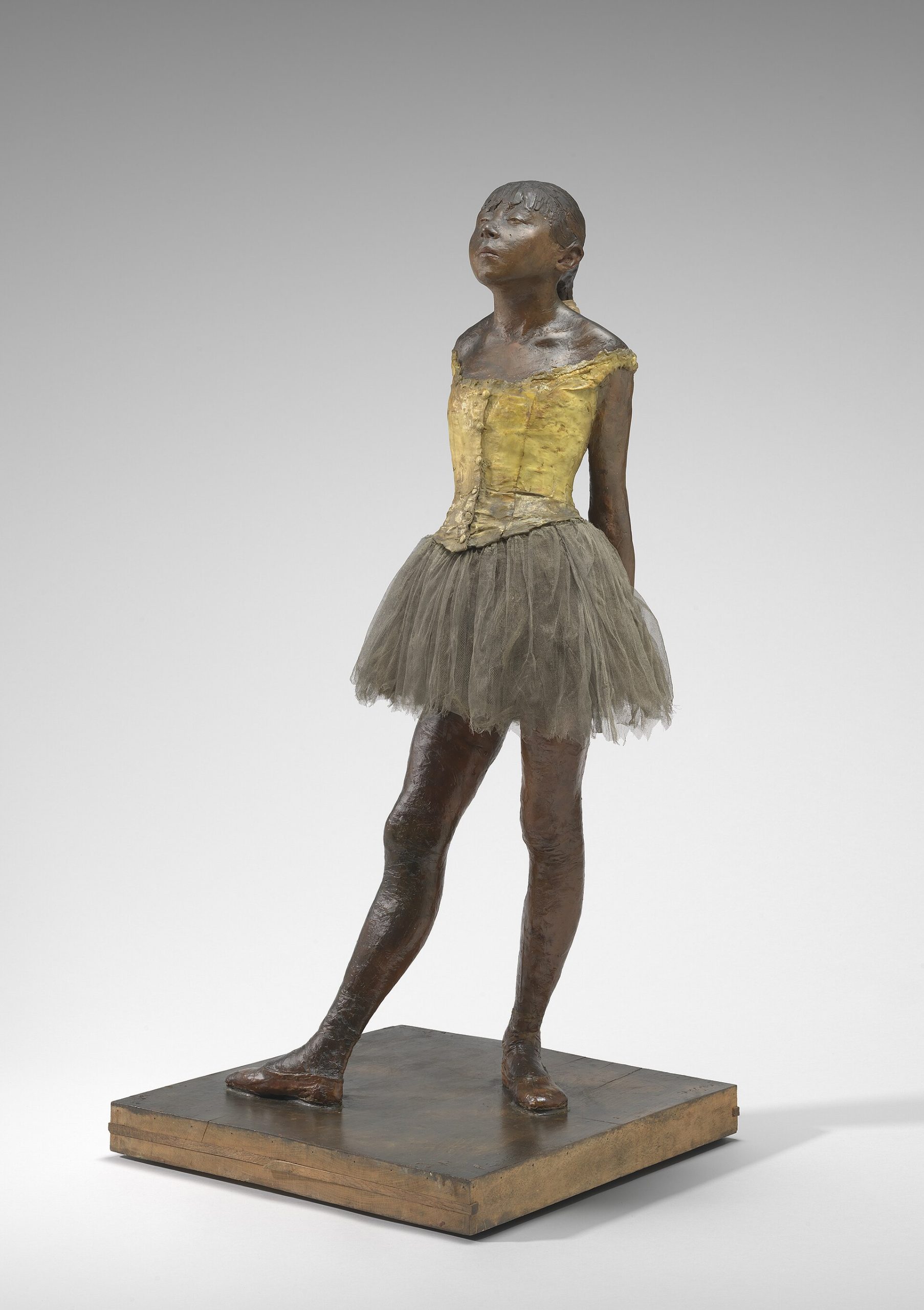 エドガー・ドガ『14歳の小さな踊り子』1878〜81年（ブロンズ）、ワシントン・ナショナル・ギャラリー