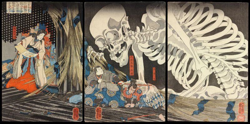 歌川国芳は江戸でいちばんふざけた絵師である——猫、巨大骸骨、幕府への当てこすり