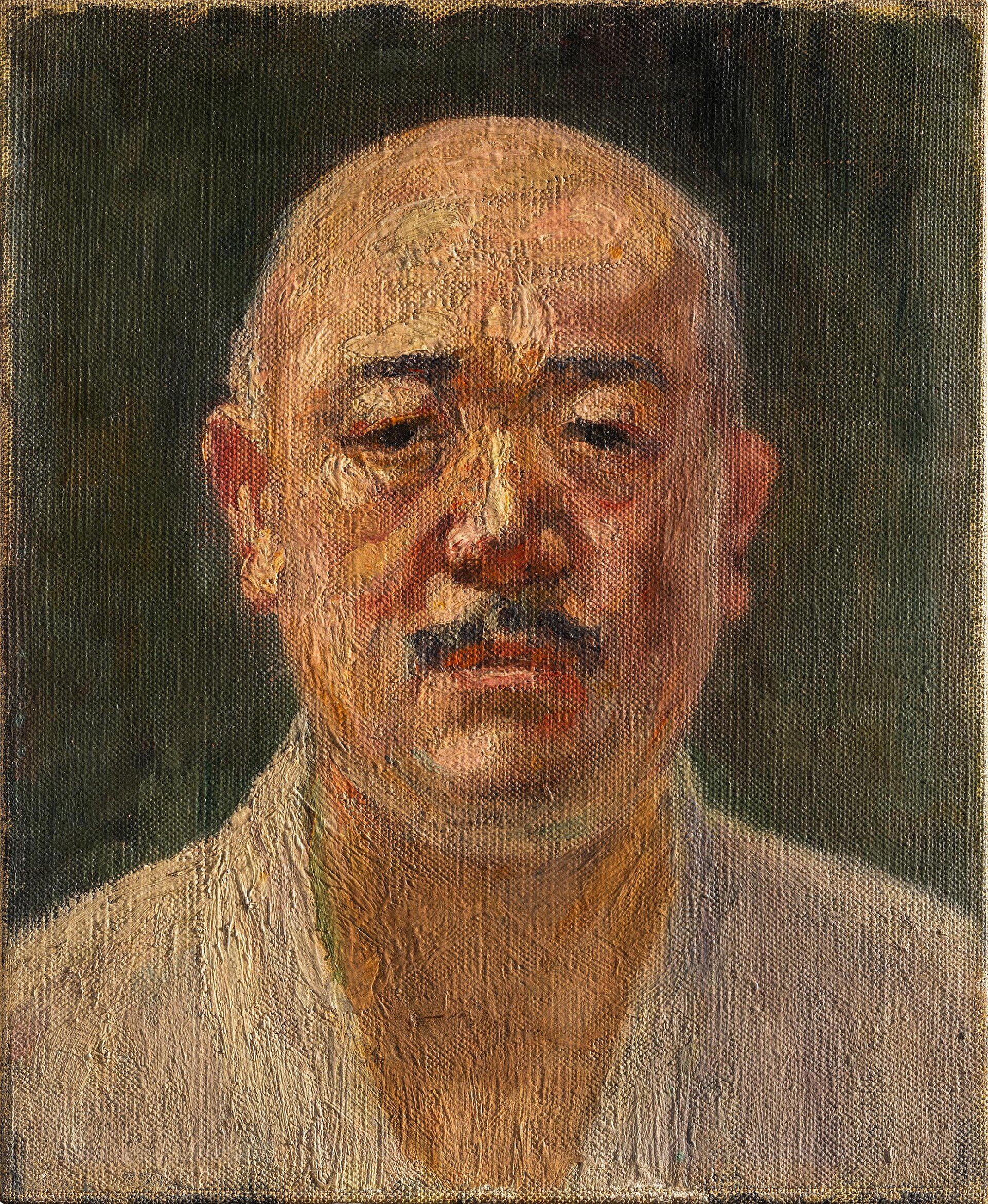 黒田清輝『自画像』、東京国立博物館