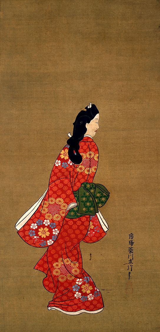 『見返り美人図』の帯を見る——菱川師宣が「浮世絵の祖」になった、版画ではない一枚