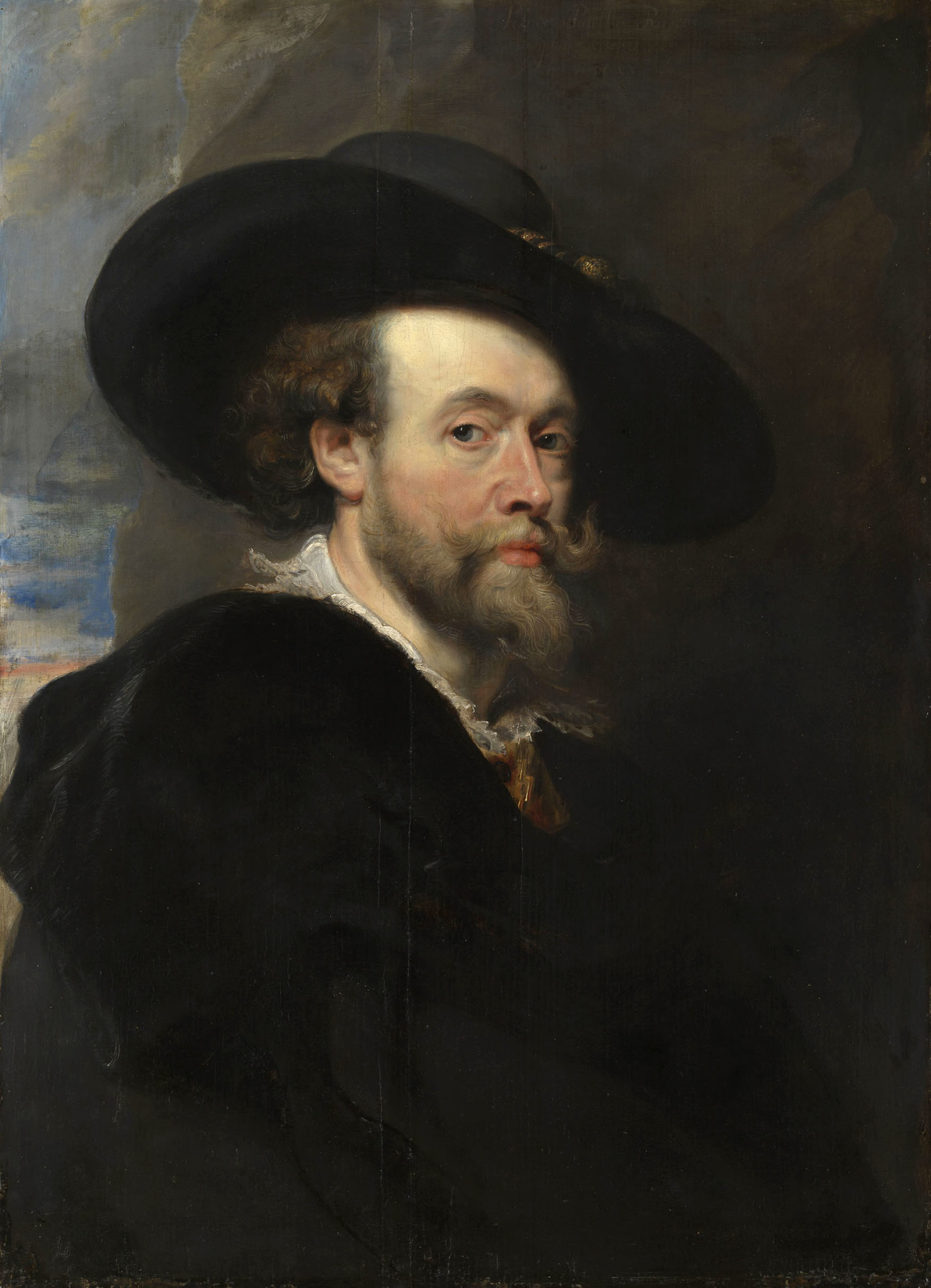 ピーテル・パウル・ルーベンス『自画像』1623年、英国王室コレクション
